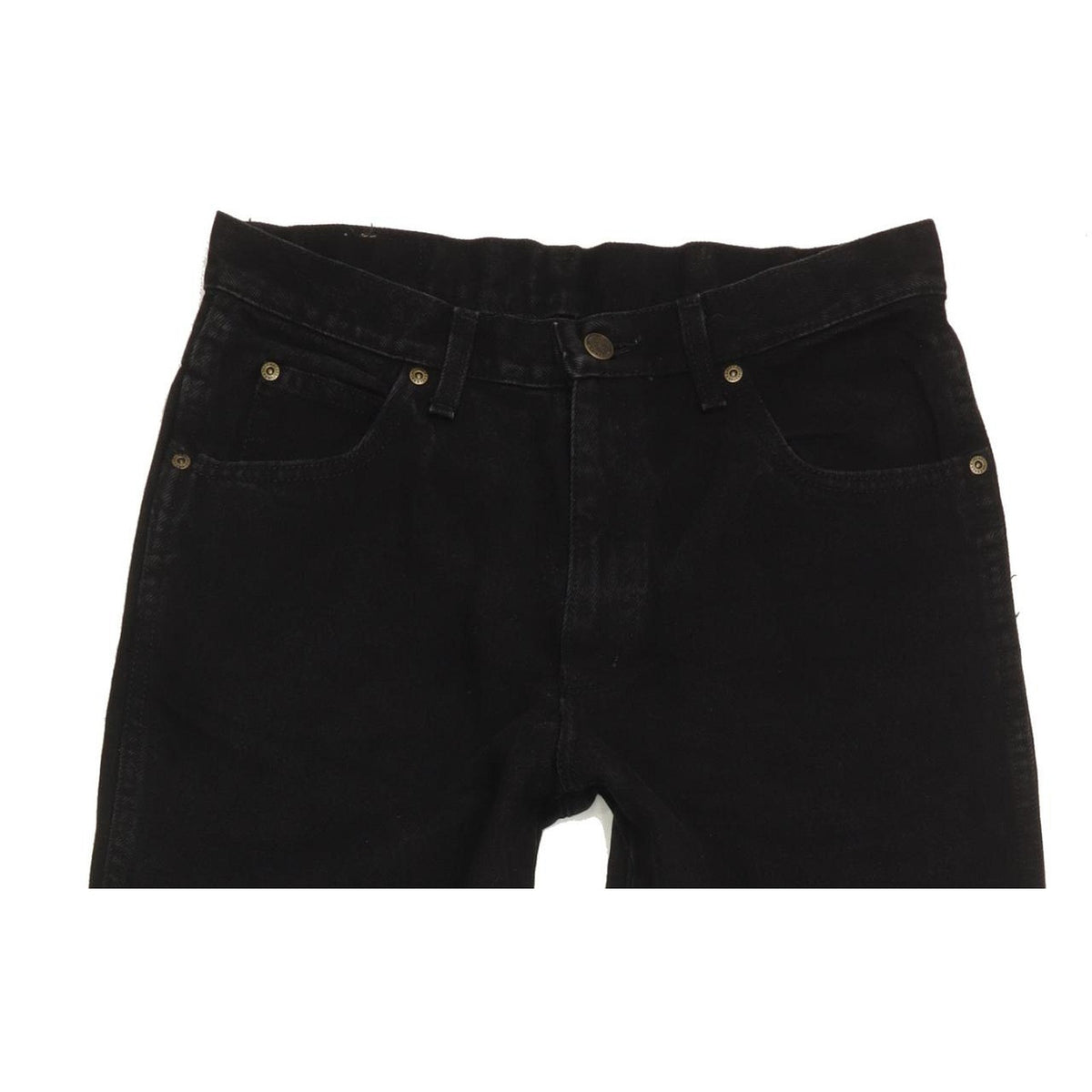 Wrangler Comfort Men Black Straight Regular Jeans W32 L35