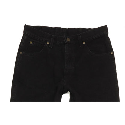 Wrangler Comfort Men Black Straight Regular Jeans W32 L35