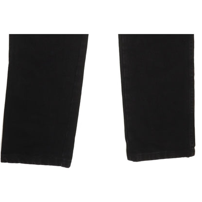 Wrangler Comfort Men Black Straight Regular Jeans W32 L35
