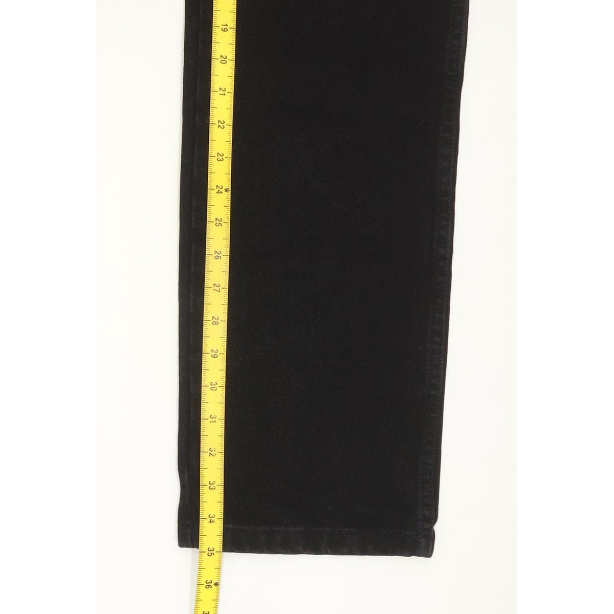 Wrangler Comfort Men Black Straight Regular Jeans W32 L35