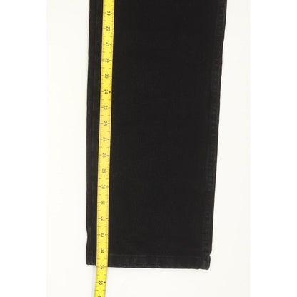 Wrangler Comfort Men Black Straight Regular Jeans W32 L35