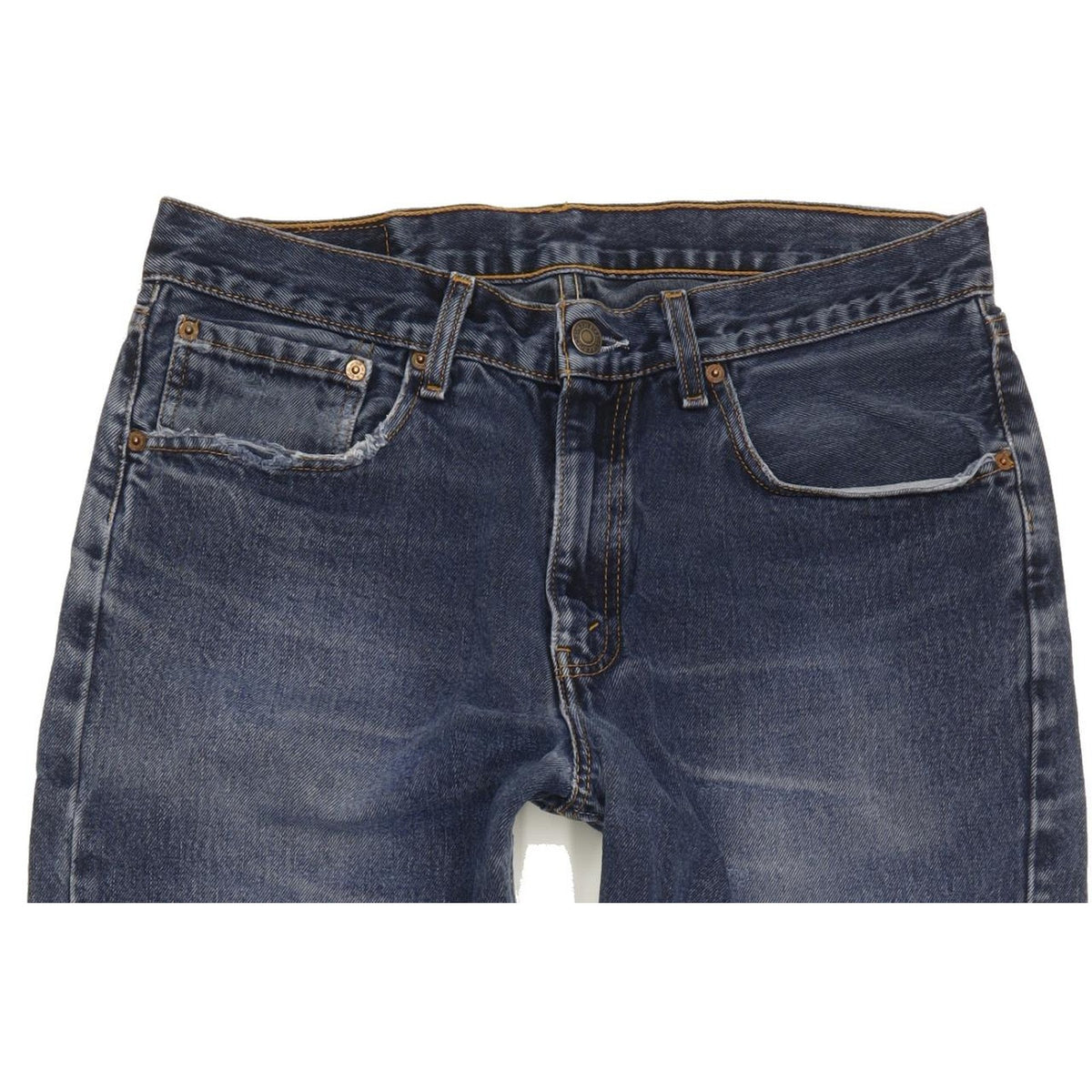 Levi's 751 Men Blue Straight Regular Jeans W33 L32