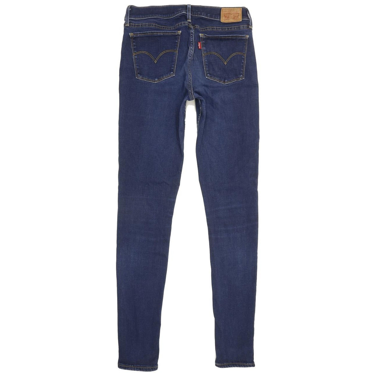 Levi's 710 Super Women Blue Skinny Slim Stretch Jeans W30 L31