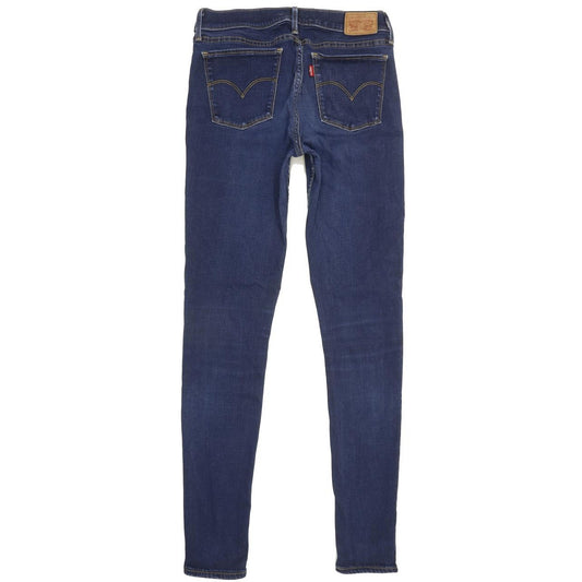Levi's 710 Super Women Blue Skinny Slim Stretch Jeans W30 L31