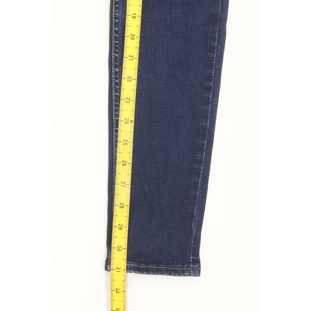 Levi's 710 Super Women Blue Skinny Slim Stretch Jeans W30 L31