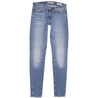 Levi's 710 Super Women Blue Skinny Slim Stretch Jeans W28 L31