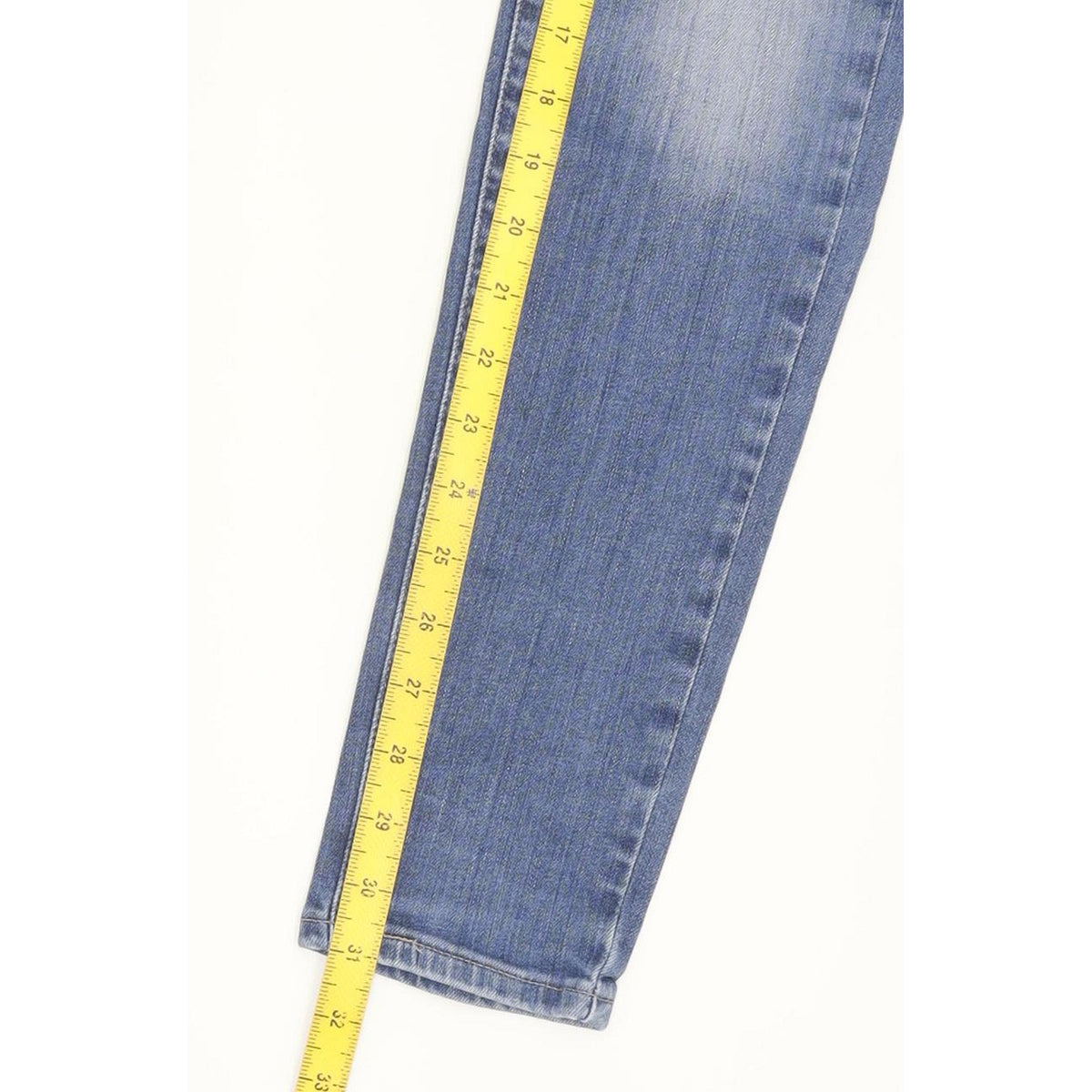 Levi's 710 Super Women Blue Skinny Slim Stretch Jeans W28 L31