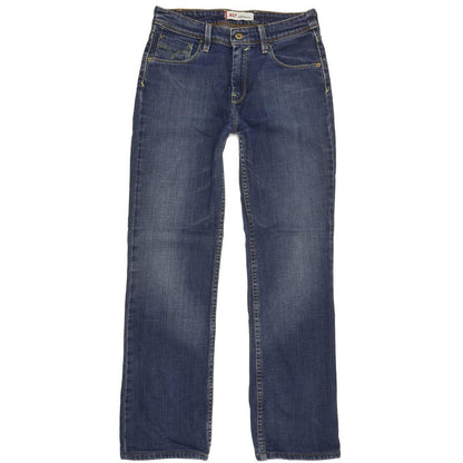 Levi's 627 Women Blue Straight Slim Stretch Jeans W28 L28
