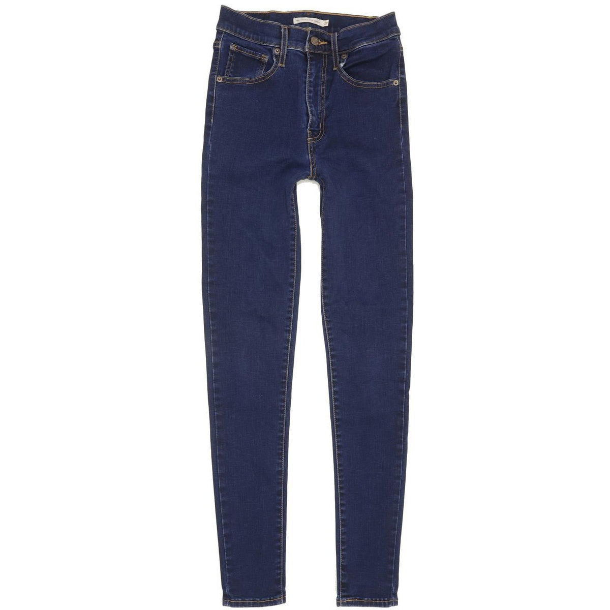 Levi's Mile Blue Skinny Slim Stretch Jeans High Waisted W27 L29