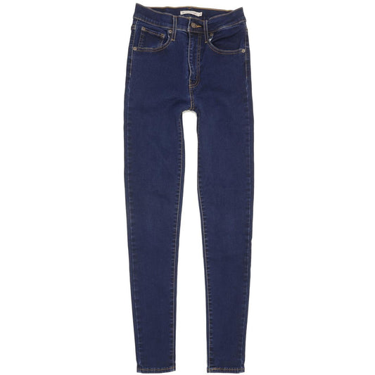 Levi's Mile Blue Skinny Slim Stretch Jeans High Waisted W27 L29