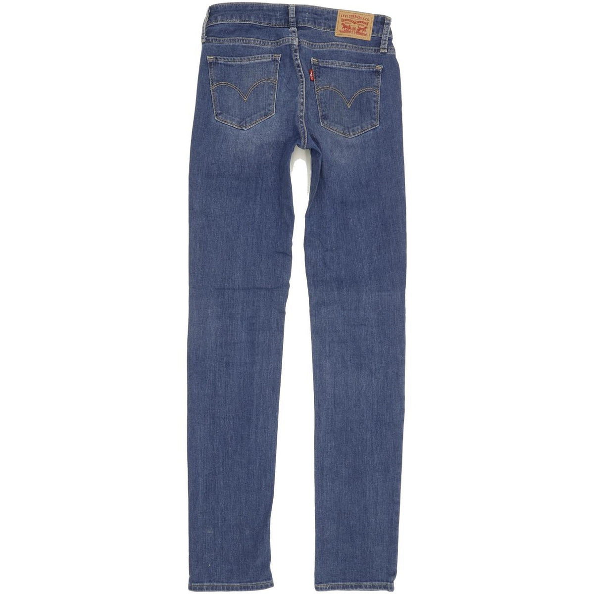 Levi's 712 Women Blue Skinny Slim Stretch Jeans W24 L31