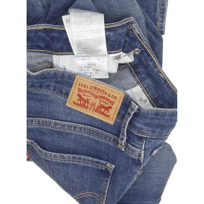 Levi's 712 Women Blue Skinny Slim Stretch Jeans W24 L31