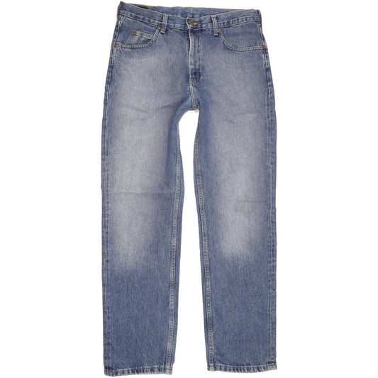 Lee Chicago Men Blue Straight Regular Jeans W34 L32