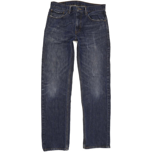 Levi's 505 Men Blue Straight Regular Jeans W34 L33