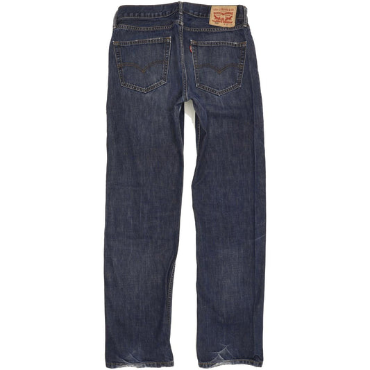Levi's 505 Men Blue Straight Regular Jeans W34 L33