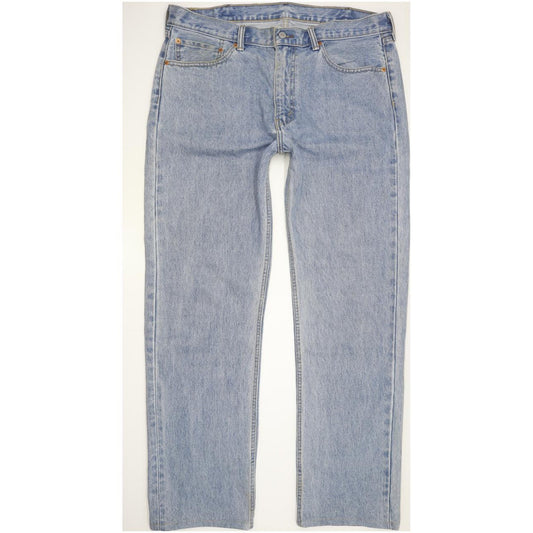 Levi's 505 Men Blue Straight Regular Jeans W38 L33