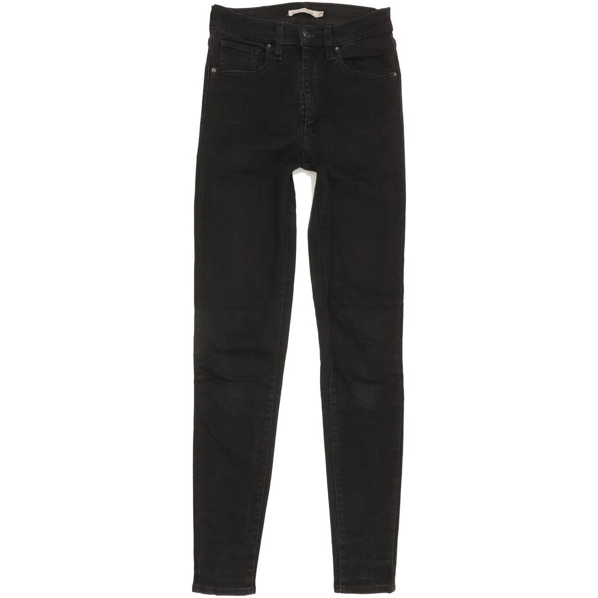 Levi's Mile Women Black Skinny Slim Stretch Jeans W27 L31