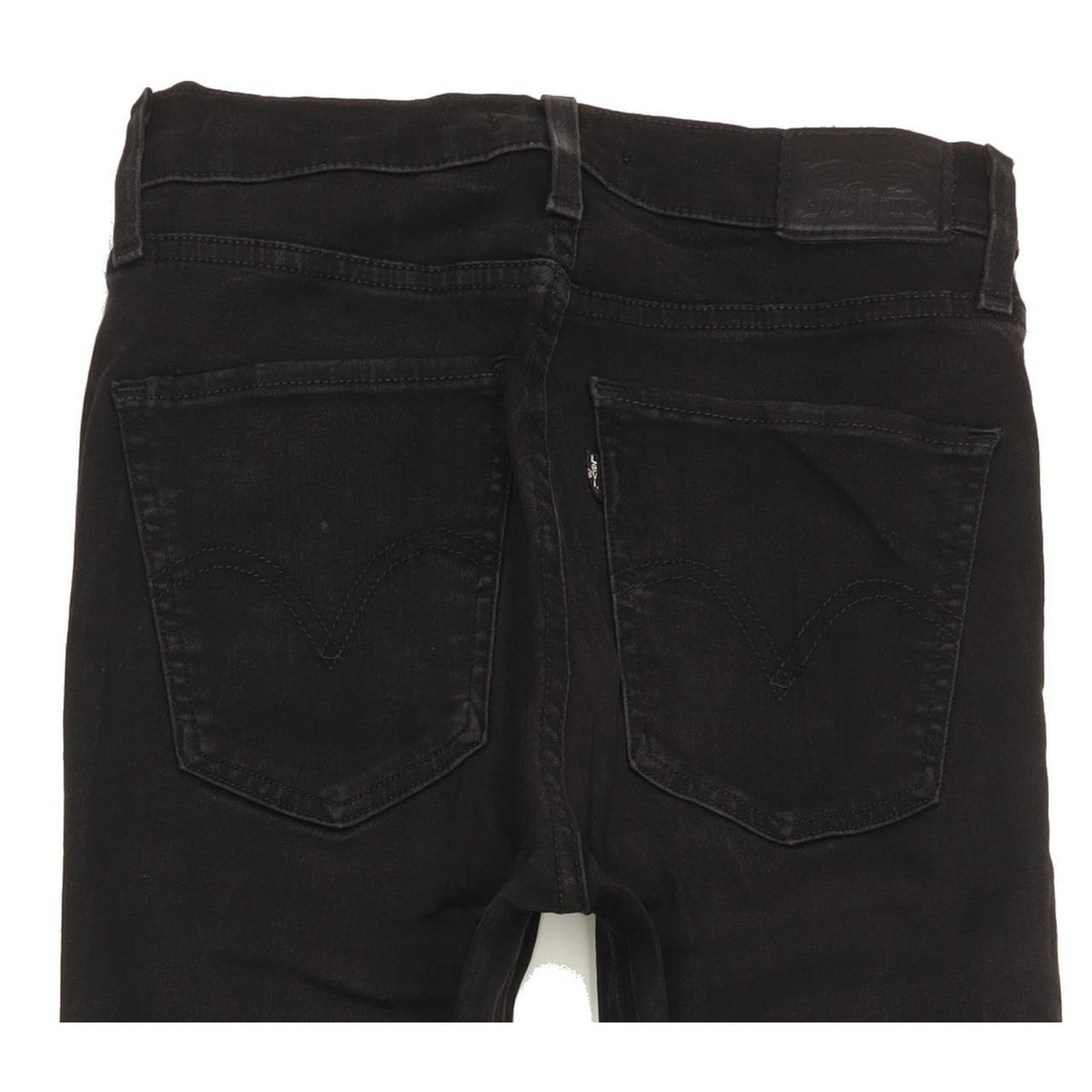 Levi's Mile Women Black Skinny Slim Stretch Jeans W27 L31