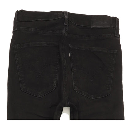 Levi's Mile Women Black Skinny Slim Stretch Jeans W27 L31