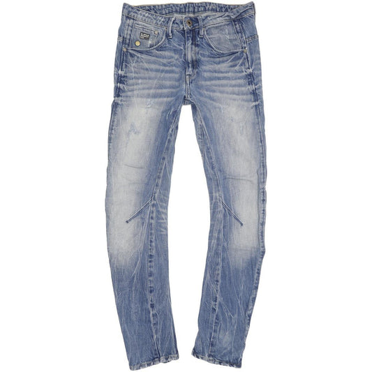 G-Star Arc 3D Women Blue Tapered Loose Jeans W25 L32