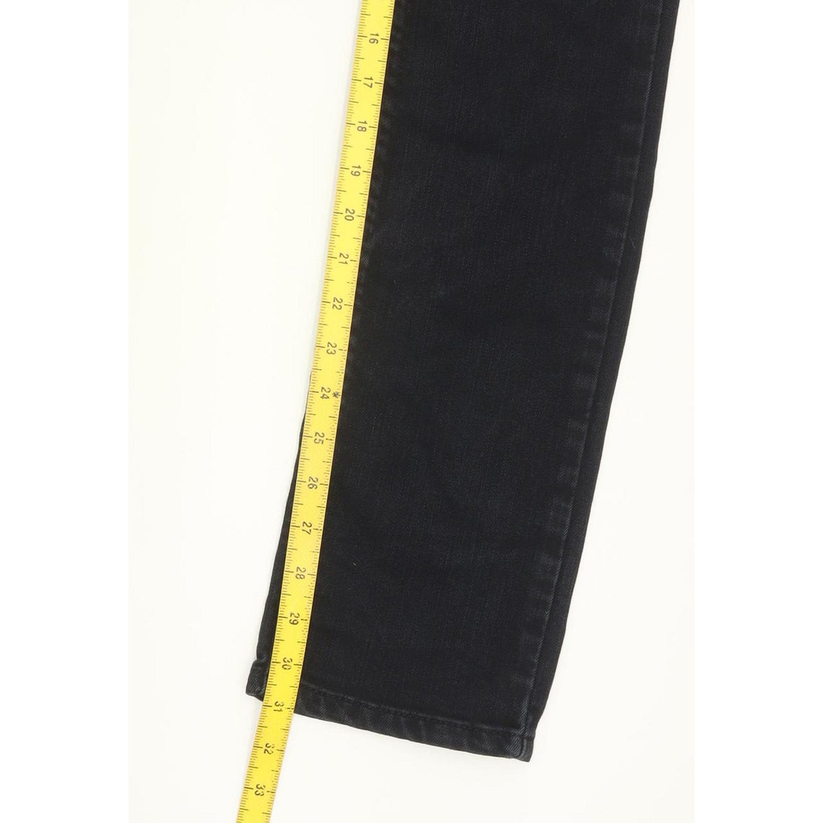 Levi's 571 Women Black Straight Slim Jeans W29 L31