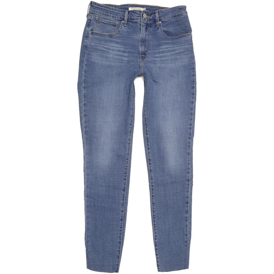 Levi's 721 Blue Skinny Slim Jeans High Waisted W30 L30