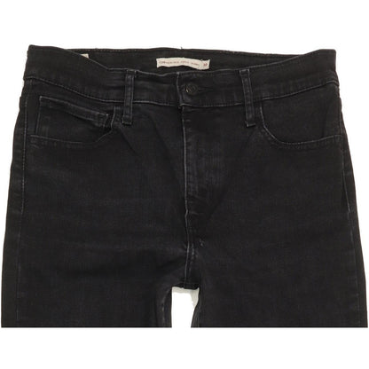 Levi's 720 Women Black Skinny Slim Stretch Jeans W30 L29