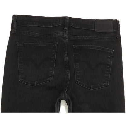 Levi's 720 Women Black Skinny Slim Stretch Jeans W30 L29
