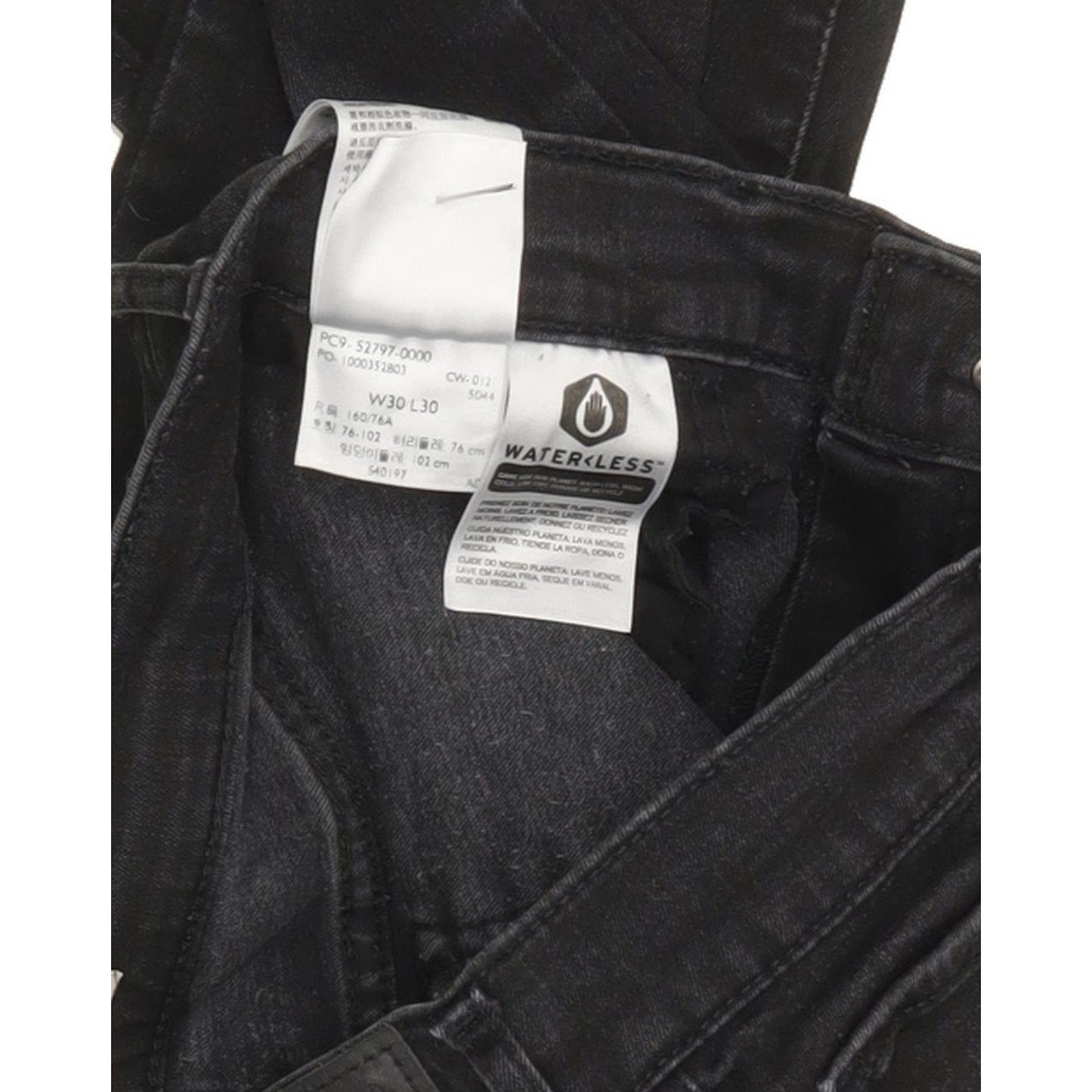 Levi's 720 Women Black Skinny Slim Stretch Jeans W30 L29