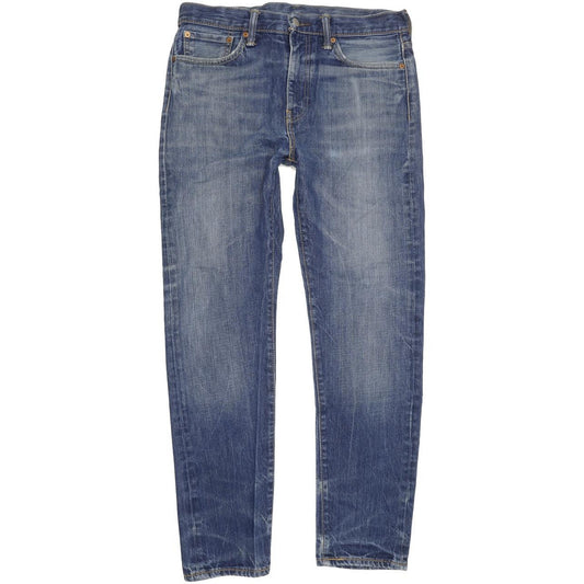 Levi's 522 Men Blue Tapered Slim Jeans W32 L30