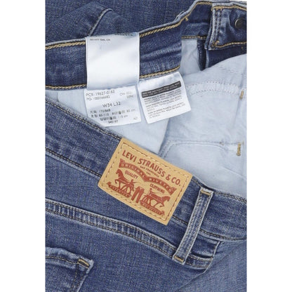 Levi's 312 Shaping Women Blue Straight Slim Stretch Jeans W35 L32
