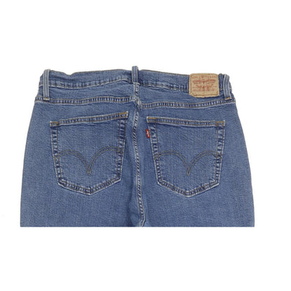 Levi's 550 Blue Bootcut Relaxed Stretch Jeans High Waisted W32 L30