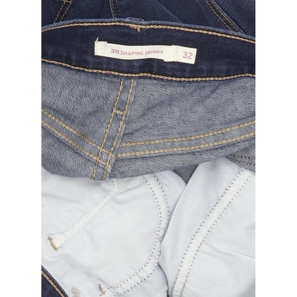 Levi's 311 Shaping Women Blue Skinny Slim Stretch Jeans W32 L30