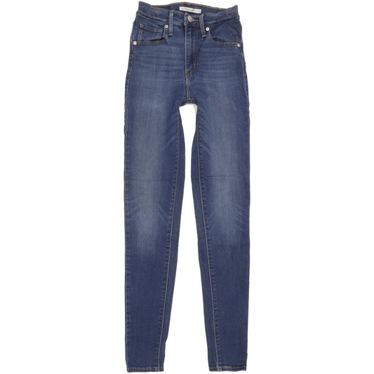 Levi's Mile Women Blue Skinny Slim Stretch Jeans W25 L31