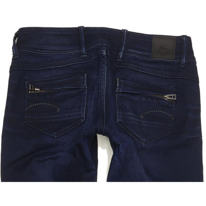G-Star Midge Cody Women Navy Skinny Slim Stretch Jeans W28 L32