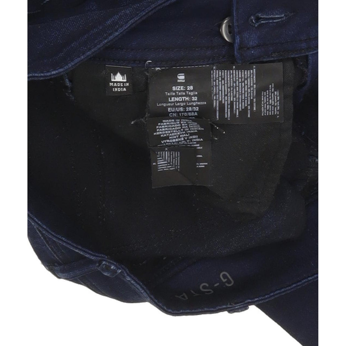 G-Star Midge Cody Women Navy Skinny Slim Stretch Jeans W28 L32