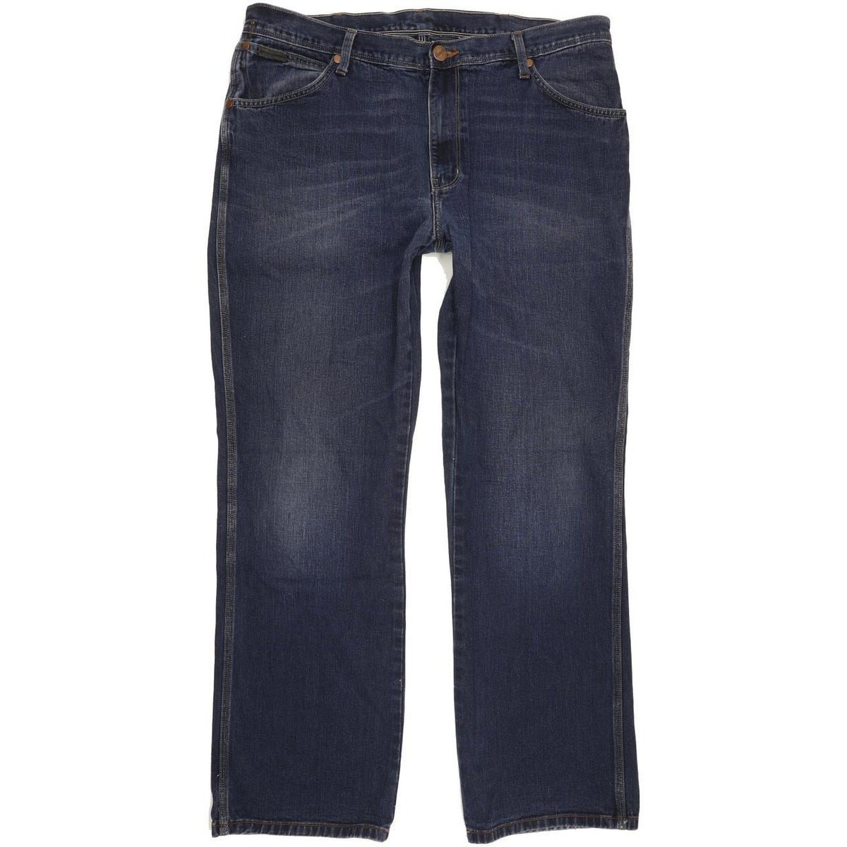 Wrangler Alaska Men Blue Straight Regular Jeans W38 L32