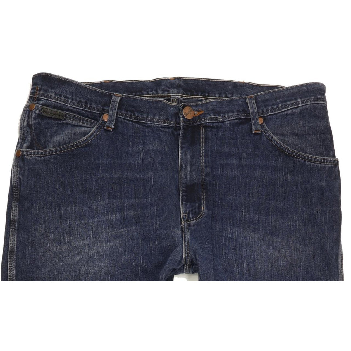 Wrangler Alaska Men Blue Straight Regular Jeans W38 L32