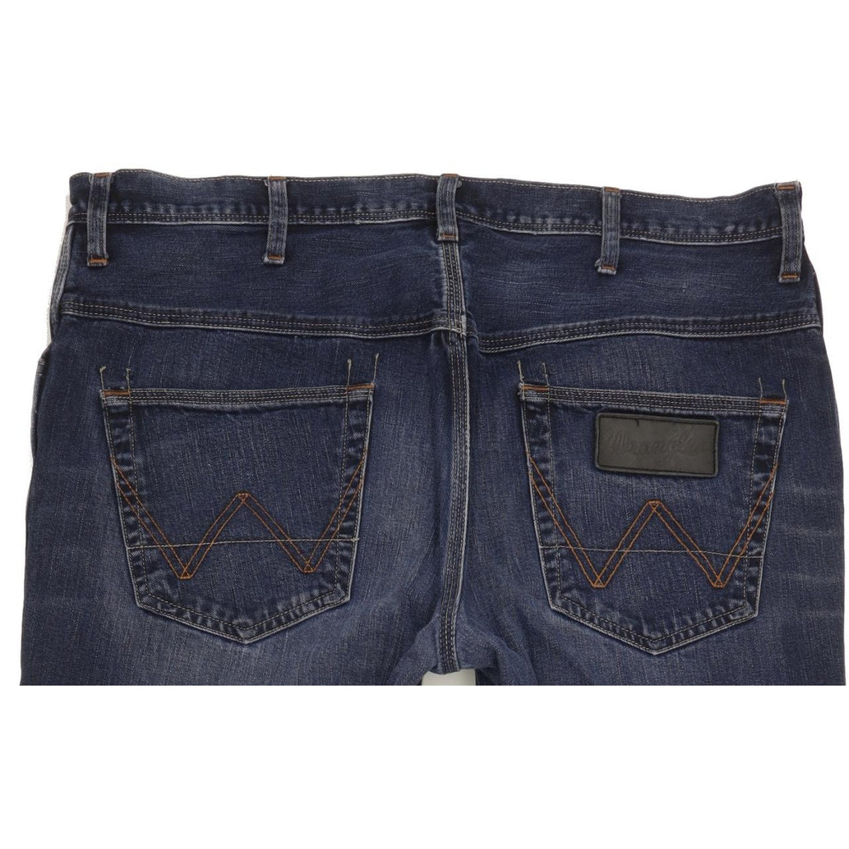 Wrangler Alaska Men Blue Straight Regular Jeans W38 L32