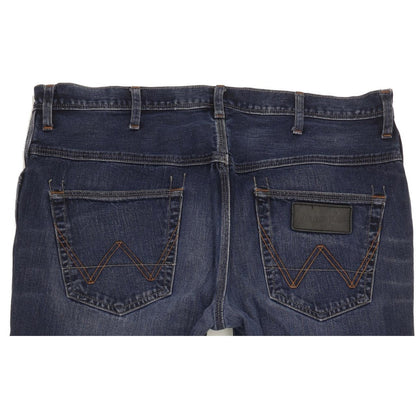 Wrangler Alaska Men Blue Straight Regular Jeans W38 L32