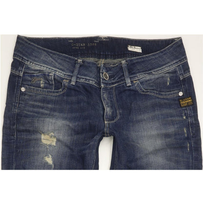 G-Star Lynn Women Blue Skinny Slim Stretch Jeans W32 L34
