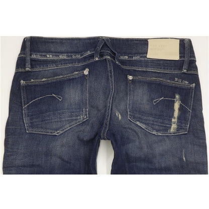 G-Star Lynn Women Blue Skinny Slim Stretch Jeans W32 L34