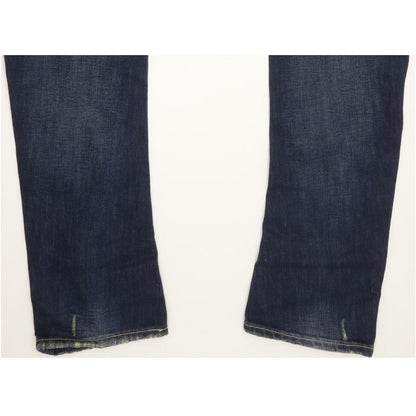 G-Star Lynn Women Blue Skinny Slim Stretch Jeans W32 L34