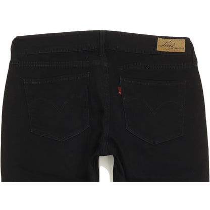 Levi's Demi Curve Women Black Skinny Slim Stretch Jeans W29 L30