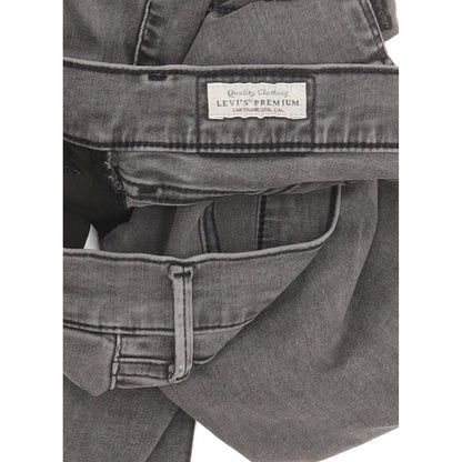 Levi's 710 Super Women Grey Skinny Slim Stretch Jeans W29 L30