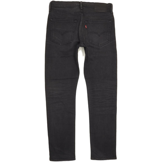 Levi's 522 Men Black Tapered Slim Jeans W31 L31