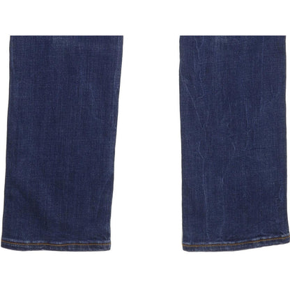G-Star Midge Saddle Women Blue Straight Slim Stretch Jeans W28 L34