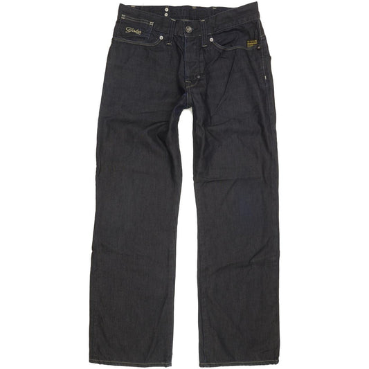 G-Star Coder Men Navy Straight Regular Jeans W30 L29