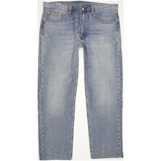 Levi's 502 Men Blue Tapered Regular Stretch Jeans W36 L28
