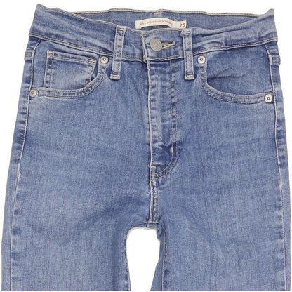 Levi's Mile Women Blue Skinny Slim Stretch Jeans W25 L31